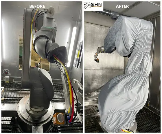 Gıda ve Antibakteriyel Robot Kılıfı — SHN Endüstri ürün fotoğrafı