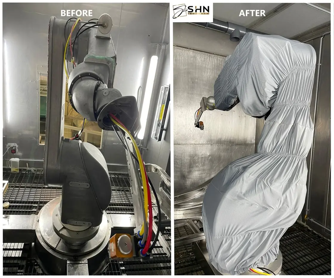 Gıda ve Antibakteriyel Robot Kılıfı — SHN Endüstri ürün fotoğrafı